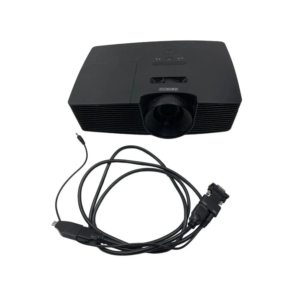 Dell P318S DLP Projector With VGA & Power Cables 800x600 HDMI Input Black C90